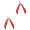 POPETPOP 2pcs Stainless Steel Cuticle Nipper Set Professional Manicure and Pedicure Tool for Nail Care Durable Construction for Home and Salon Use view 1