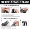 Beard Trimmer for Men - Cordless Trimmer, 8 Hour Life, Tool Free Adjustable Zero Gapped Blade, Barber Supplies, Mustache Trimmer view 2