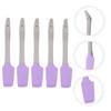 Housoutil 10pcs Non-stick Silicone Beauty Spatula for Hand and Foot Care Comfortable Wax Application Tool Easy to Clean and Store for Home and view 2