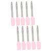 Housoutil 10pcs Silicone Makeup Brush Spatula Versatile Hand Foot Care Tool for Easy Application and Skin Maintenance Safe Reusable Comfortable for All Skin Types view 1