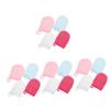 Didiseaon 16pcs Microfiber Mitt Oil Cleanser Face Wash Cloths Reusable Makeup Remover Mitts Facial Scrub Glove view 1