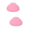 Housoutil 2pcs Makeup Brush Holder Cover Micro Palette Concealer Brushes Kit Lip Scrubber Makeup Brush Covers Foundation Brush Cover Brush Bubble Silicone Makeup Brush Holder Pink view 1