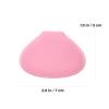 Housoutil 2pcs Makeup Brush Holder Cover Micro Palette Concealer Brushes Kit Lip Scrubber Makeup Brush Covers Foundation Brush Cover Brush Bubble Silicone Makeup Brush Holder Pink view 4
