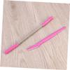 DOITOOL 2pcs Eyebrow Razor Facial Hair Removing Stick Face Shaver for Facial Hair Remover Dermaplane Razor for Women Face Womens Razors Sprung Women's Hair Removal Device The Face view 2