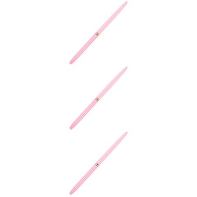 Housoutil 3pcs Nail Art Pen Brush for Designs Portable Manicure Supply for Home and Salon Use Flexible Liner Brush for Creative Nail Painting and Decoration