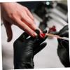 Housoutil 4pcs Rhinestone Handle Nail Art Brush Professional Manicure Tool for Unique Designs for Salons and Beginners Handle for Easy Use view 3