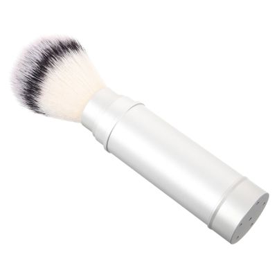 Housoutil Men Travel Beard Brush Portable Shaving Brush for Easy Grooming Compact Lightweight for Home Travel for Styling Maintaining Facial Hair
