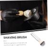 Housoutil Men Travel Beard Brush Portable Shaving Brush for Easy Grooming Compact Lightweight for Home Travel for Styling Maintaining Facial Hair view 4