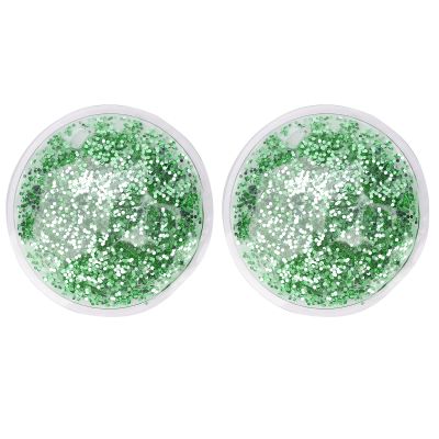 Eye Gel Pack,Reusable Cooling Eye Gel Pack for Dark Circles Puffiness Relief, Hot Cold Eye Cover (Green)