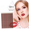 Beaupretty 12pcs Color Lip Liner Pencil Set for Women Smooth Application Long-lasting Matte Finish Versatile Lip Cosmetic Supplies view 2