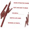 Beaupretty 12pcs Color Lip Liner Pencil Set for Women Smooth Application Long-lasting Matte Finish Versatile Lip Cosmetic Supplies view 3