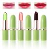 3PCS Aloe Vera Color Changing Lipstick Set,Magic Jelly Lipstick Long Lasting Highly Pigmented Color Change Lip Gloss,Waterproof Lips Moisturizer Non-Sticky Cup Tinted Lip Balm Stain Makeup Set view 1