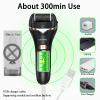 Electric Foot Callus Remover- Long Service Time, Rechargeable Electronic Foot File- Ideal Gift, Professional Pedicure Tools, Waterproof Foot Scrubber, Pedicure Kit Feet Care for Dead Skin (Black) view 2