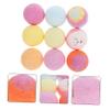 balacoo 9pcs Natural Essential Oils and Dried Flowers Bubble for Relaxation and Skin Moisturizing for for Women and Moms view 3