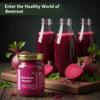 Beetroot Powder- Best for Skin, Hair & Health | Superfood | 100% Natural| Free from Preservaties & Artificial Color | Rich in antioxidants, Dietary Fiber, Calcium, Iron | Glass Jar 150 GM view 2