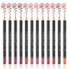 12 Colors Matte Lip Liner Pencil Set - Velvet Smooth, Long Lasting, High Pigmented Brown Lip Liner - Waterproof & Fade Resistant - Professional Makeup Gift Set for Women view 1