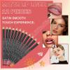 12 Colors Matte Lip Liner Pencil Set - Velvet Smooth, Long Lasting, High Pigmented Brown Lip Liner - Waterproof & Fade Resistant - Professional Makeup Gift Set for Women view 2