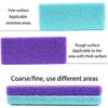 6Pcs Professional Pedicure Foot Pumice Stone for Feet Skin Callus Remover and Scrubber for Dead Skins Sided view 4
