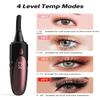 Heated Eyelash curlers Fast Heat up Within 10s,Electric Eyelash Curler for Women,24 Hours Long Lasting, lash Curler Type C Rechargeable view 2