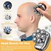 EKHOU Head Shavers for Bald Men, 6 in 1 Men's Electric Head Shaver Razor Rechargeable Cordless Hair Shaving Razors for Bald Man Waterproof Wet Dry Beard Trimmer view 3