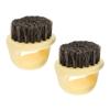 Angoily 2pcs Men's Beard Brush Grooming Tool for Beard Care Ergonomic Design Hair Removal Brush for Clean Shaved Look for Home and Barber Shop Use view 1