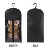 12PCS Hair Extension Holder Wig Storage Hanger for Multiple Wigs & Accessories, Black view 2