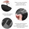 12PCS Hair Extension Holder Wig Storage Hanger for Multiple Wigs & Accessories, Black view 4