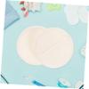 Angoily 12pcs Soft Round Body Powder Puff Applicator Gentle and Washable Blending Tool for Loose Powder Foundation and Makeup Skin-friendly and Reusable view 2
