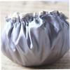 Beatifufu 2pcs Shower Caps for Women Girls Double Layer Hair Protectors Grey Elastic Band Reusable Bath Hats for Spa Cooking and Makeup view 4