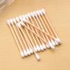 minkissy 3sets Cotton Swabs 200 Count Makeup and Ear Cleaning Swabs Perfect for Home and Travel 5pack*3 view 2