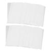 Angoily 2bag Thickened Nonwoven Depilatory Paper Wax Strips for Hair Removal Per Bag for Facial Waxing for Men and Women Soft and Flexible Texture for Smooth Skin view 1
