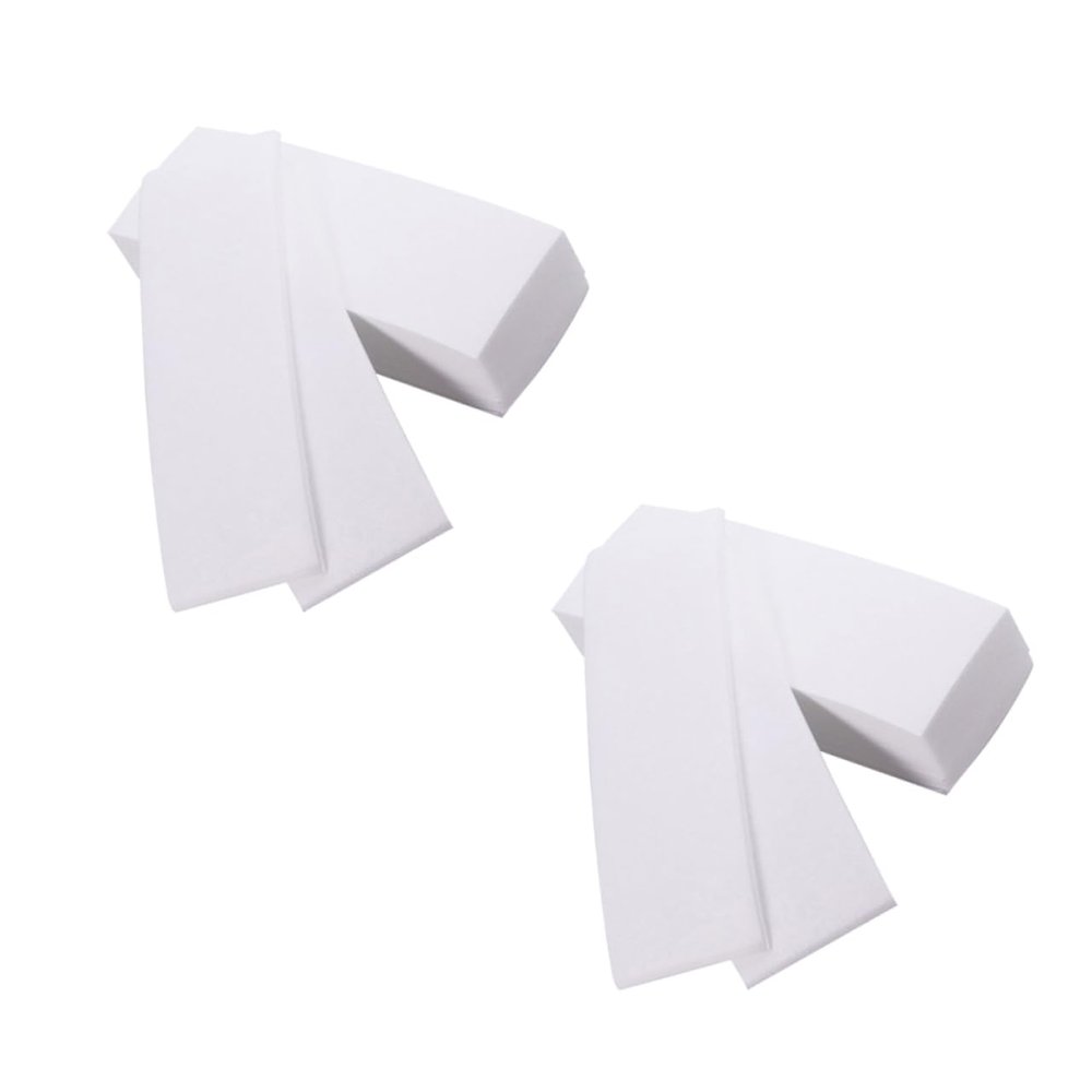 balacoo Non-woven Depilatory Paper for Hair Removal Soft Flexible Wax Strips for Body and Facial Use Strong Adhesive Easy to Operate Skin-friendly