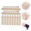 balacoo 100pcs Wooden Wax Applicators for Hair Removal Professional Waxing Sticks Spatulas for Facial Body Waxing for Salons and Home Use Versatile Craft and Tool view 3