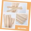 balacoo 100pcs Wooden Wax Applicators for Hair Removal Professional Waxing Sticks Spatulas for Facial Body Waxing for Salons and Home Use Versatile Craft and Tool view 4