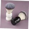 Beatifufu 2Pcs Barber Shaving Brushes Manual Shaving Brushes for Beard Grooming for Home and Use for Wet Shaving and Traditional Shave Routine view 3