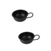 balacoo 2pcs Shaving Kit Men Shaving Bowl with Handle Shavign Bowl Shaving Lather Bowl Beard Shaving Bowl Shaving Mug Bowl Shaving Cream Bowl Remover Bowl Shave Cup Bowl Man, Blackx2pcs view 1