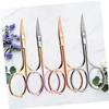 Balacoo Sets Beard Trimming Scissors for Men Mustache Trimmer Scissors Stainless Steel Barber Shop Pcs Random view 4