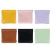 3/4/6/8Pcs Small Zippered Pouch Makeup Bag Faux Leather Snap Closure Organizer Bag Set Storage Purse for Makeup Jewelry Electronic Cables Earphones C view 1