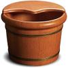 BABYCE Foot Spas for Home Use Massage, Spa, Sauna, SoakHandmade Wooden Footbath Tubs,Foot Bath Wooden Bucket Foot Spa,Sauna Accessories Househ view 1