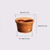 BABYCE Foot Spas for Home Use Massage, Spa, Sauna, SoakHandmade Wooden Footbath Tubs,Foot Bath Wooden Bucket Foot Spa,Sauna Accessories Househ view 2