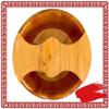 BABYCE Foot Spas for Home Use Wooden Foot Tub Bucket Foot Spa Tub Thicken Foot Basin Wooden for Soaking Feet Massager Foot Tub Foot Bath Foot Barrel Wooden with lid with Massager for Foot Bat view 4