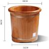 BABYCE Foot Spas for Home Use Foot Tub Spa/Bath/Bucket- Thick Sturdy Oak Wood Foot Basin for Pedicure, Detox, Very Good to Soak Your Feet, Toe Nails, and Ankles Elderly Gift Foot Spa Bath Massager view 3