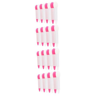 Angoily 64pcs Eyeshadow Makeup Brushes Kit Silicone Applicator Lip Brush Makeup Tool for Women Professional Accessories