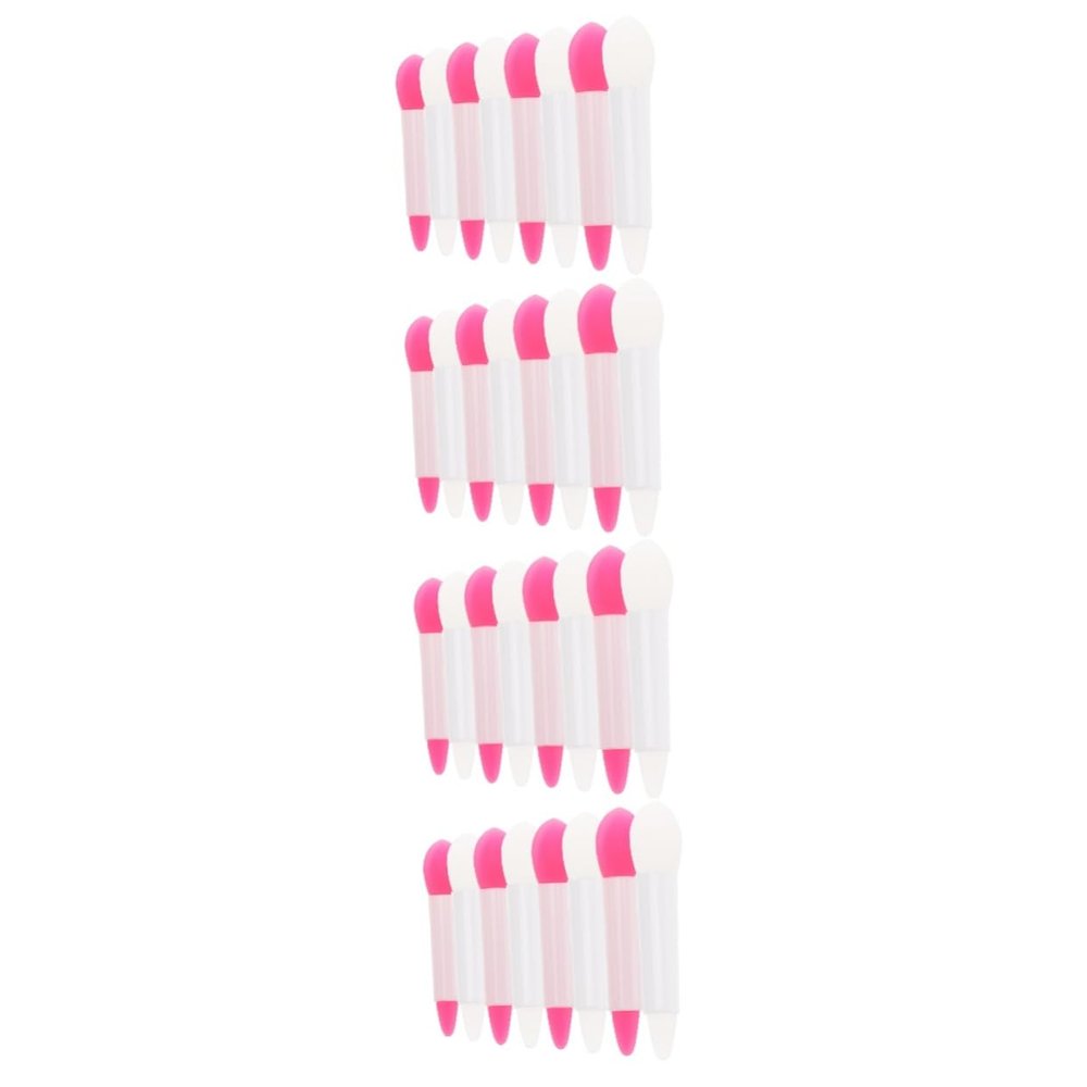 Angoily 64pcs Eyeshadow Makeup Brushes Kit Silicone Applicator Lip Brush Makeup Tool for Women Professional Accessories