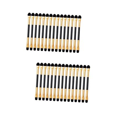 Beaupretty 30pcs Double-sided Eyeshadow Applicators for Eye Makeup Versatile Brushes for Blending and Application for Women Makeup Routine