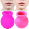 Lip Plumping Enhance, Silicone Lip Plumper Device, Mouth Lips Enlargement Tools with Brush Enhance Lip Shape, Full Lips Tool for Beauty and Massage (Pink) view 4