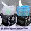 2 Packs Holographi Face Body Glitter Gel, Sparkle Color Changing Face Glitter Gel, Mermaid Sequins Glitter Face Paint, Chunky Hair Glitter Gel for Concerts Party Mardi Gras Festival, 50ML x 2 view 3