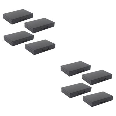 Didiseaon 8pcs Neutral Naked Eyeshadow Palette Empty Eye Shadow Pallets Compartments Makeup Containers for Daily Use and Travel