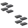 Didiseaon 8pcs Neutral Naked Eyeshadow Palette Empty Eye Shadow Pallets Compartments Makeup Containers for Daily Use and Travel view 1