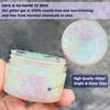 Holographic Body Glitter Gel for Body, Face, Hair, Lip, Nail, Eyeshadow, Color Changing Long Lasting Sparkle Shiny Face Glitter Gel for Festivals and Parties Rave, 50ml (#04) view 4